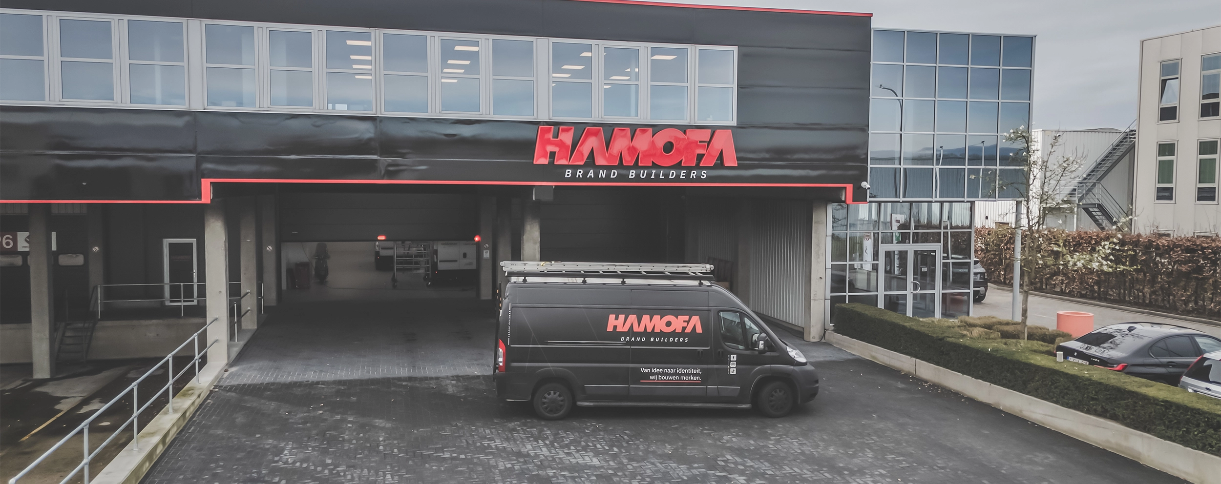 Het kantoor van Hamofa Brand Builders