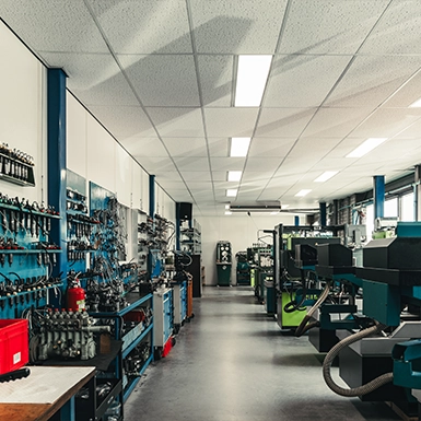 foto van de CNC draaier