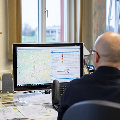 foto van de CNC draaier